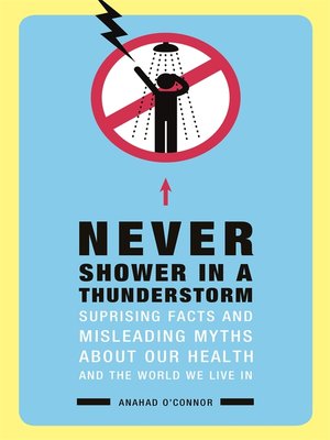 cover image of Never Shower in a Thunderstorm